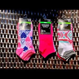 Girls socks 9 pairs